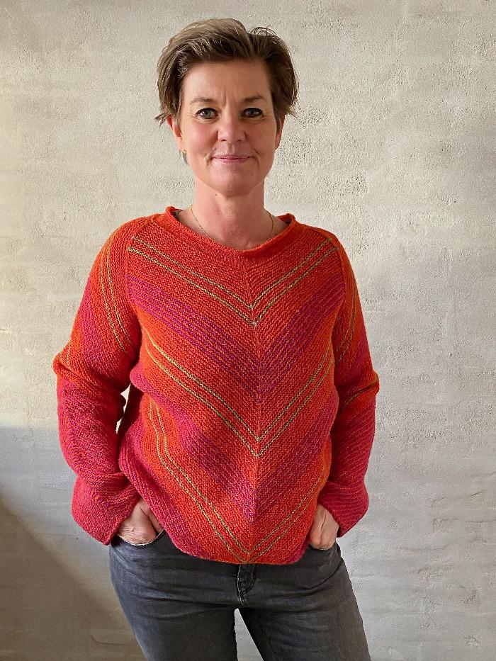 Vivi trøje No 20 Hanne Falkenberg, strikkeopskrift