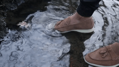 waterproofing suede shoes