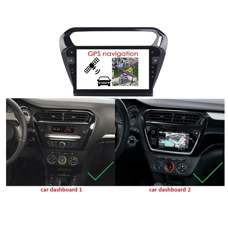Single Din Android 9.0 Car Stereo for Peugeot 301(20132020)