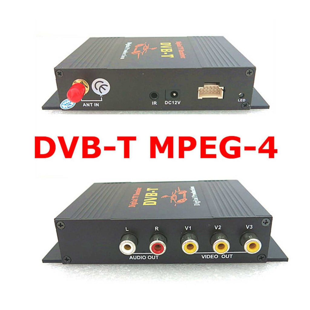 Mobile Digital TV DVB T MPEG4 Receiver Single Tuner Set Top Box For C 
