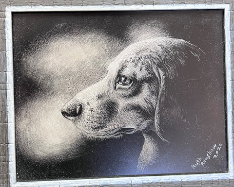 scratchboard art