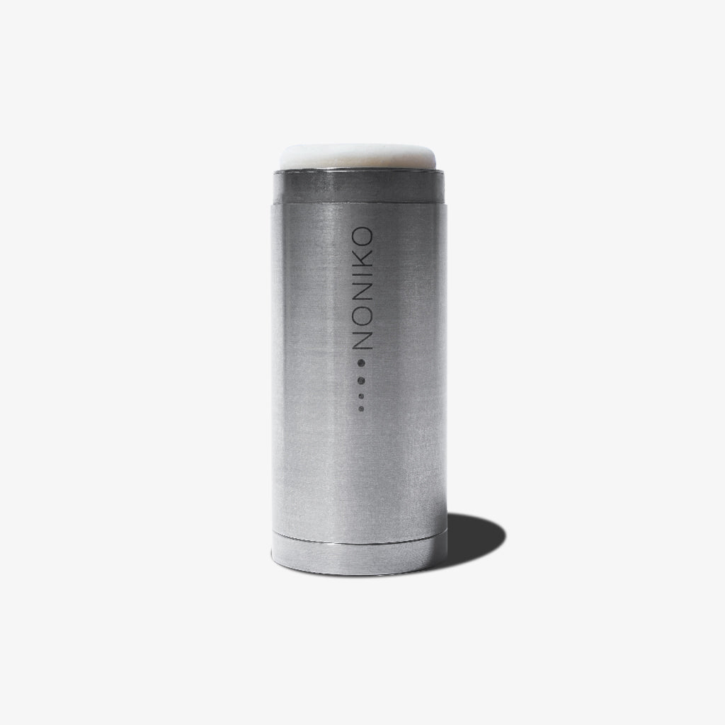 Natural Refillable Deodorant with Stainless Steel Case Only