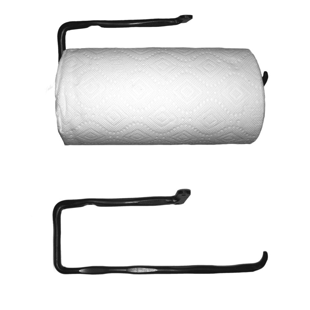 American Metalcraft THN61 12 x 6 Black Wrought Iron Paper Towel Holder
