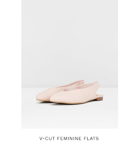 V-CUT_FEMININE_FLATS