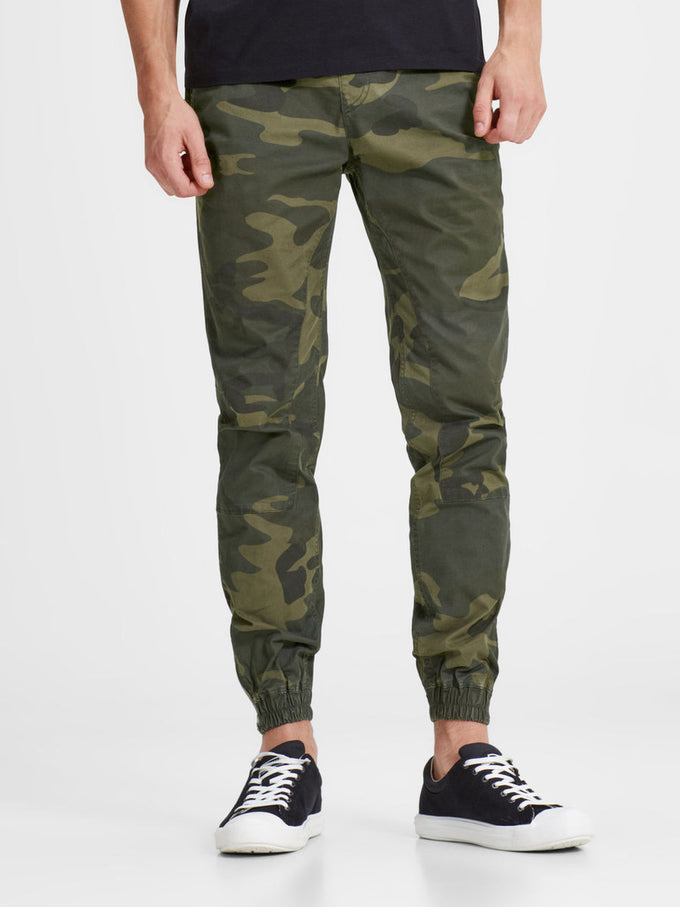 jack and jones camouflage joggers