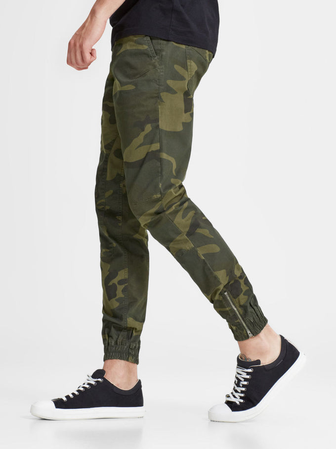 jack and jones camouflage joggers