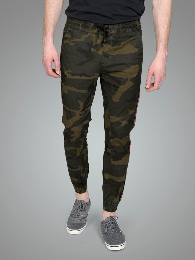 red stripe camo pants