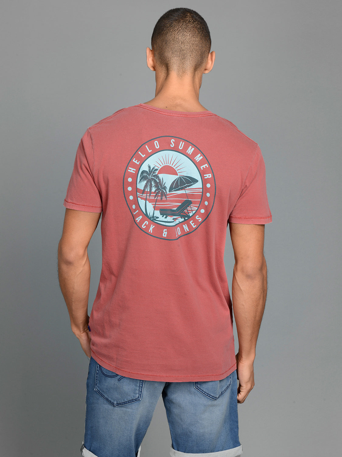 PRINTED MIKEY T-SHIRT | RED