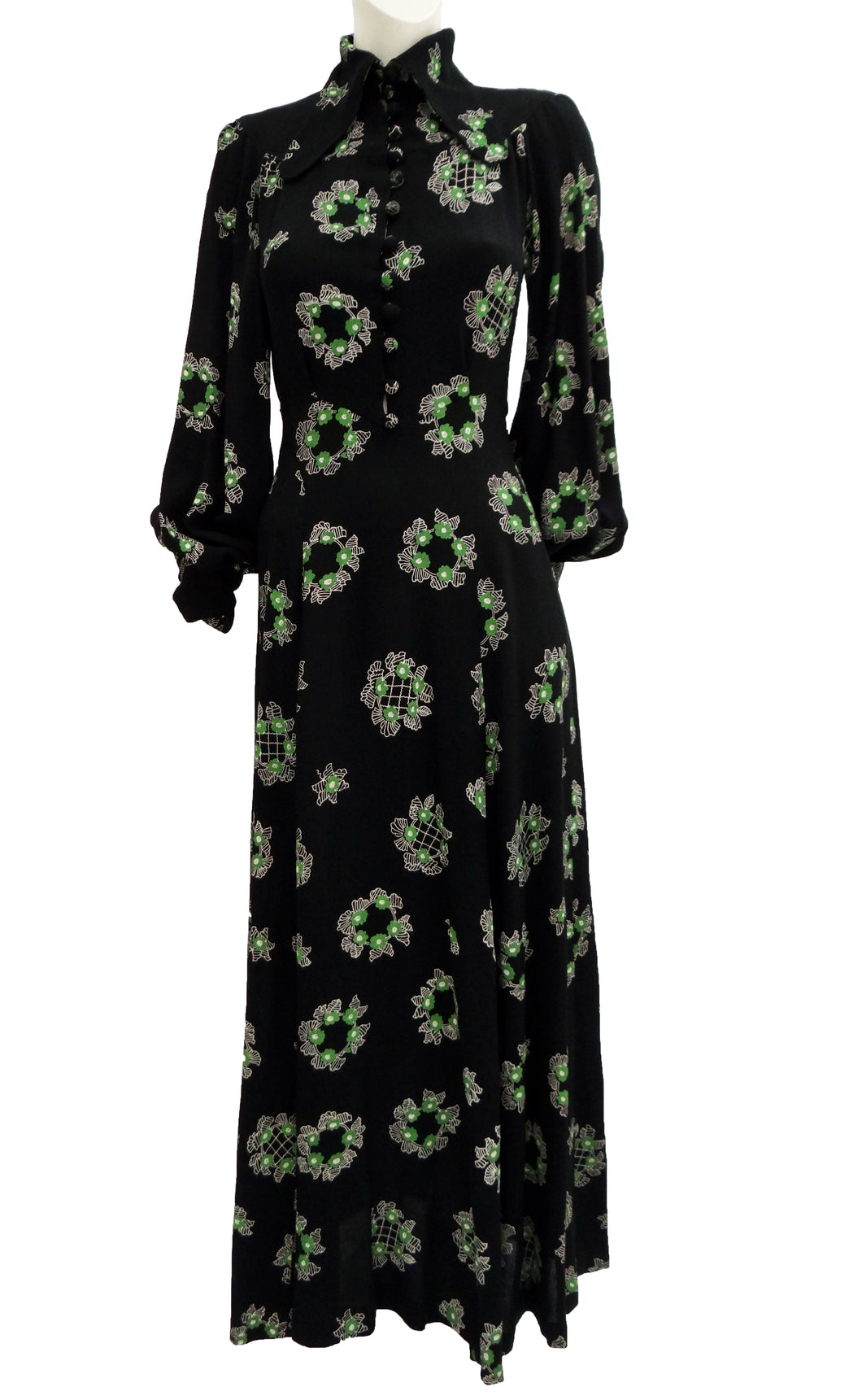 ossie clark maxi dress