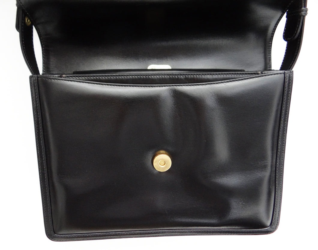 Vintage Gucci Handbag in Black Leather, c.1960s – Menage Modern Vintage