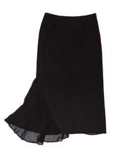 Yohji Yamamoto Y's Skirt with Chiffon Panel, UK10 – Menage Modern Vintage