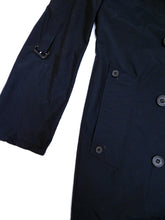 Aquascutum Classic Navy Rain Coat, UK8-10