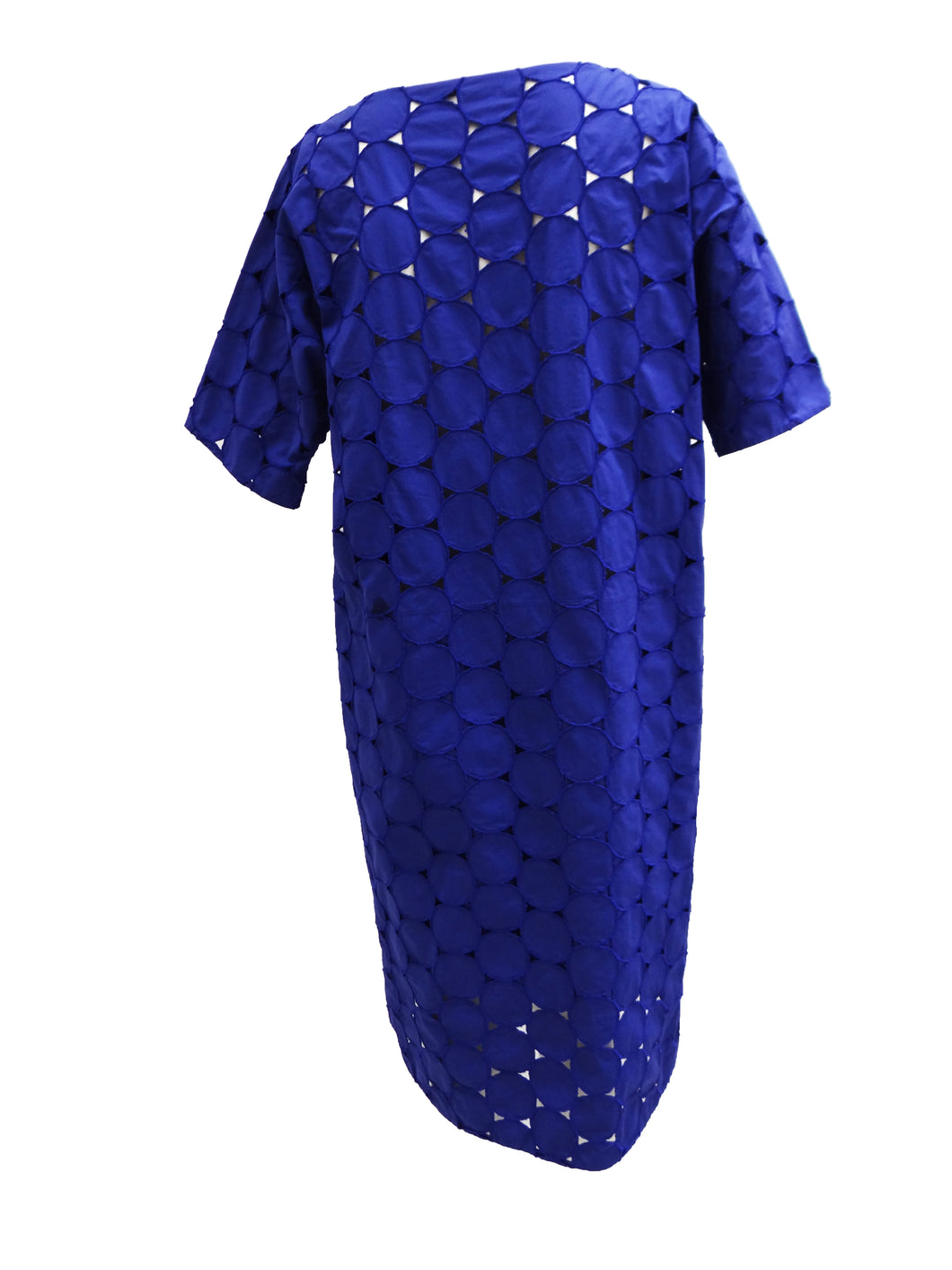 Sofie D'Hoore Sapphire Blue Cut-out Summer Shift Dress, UK12 – Menage ...