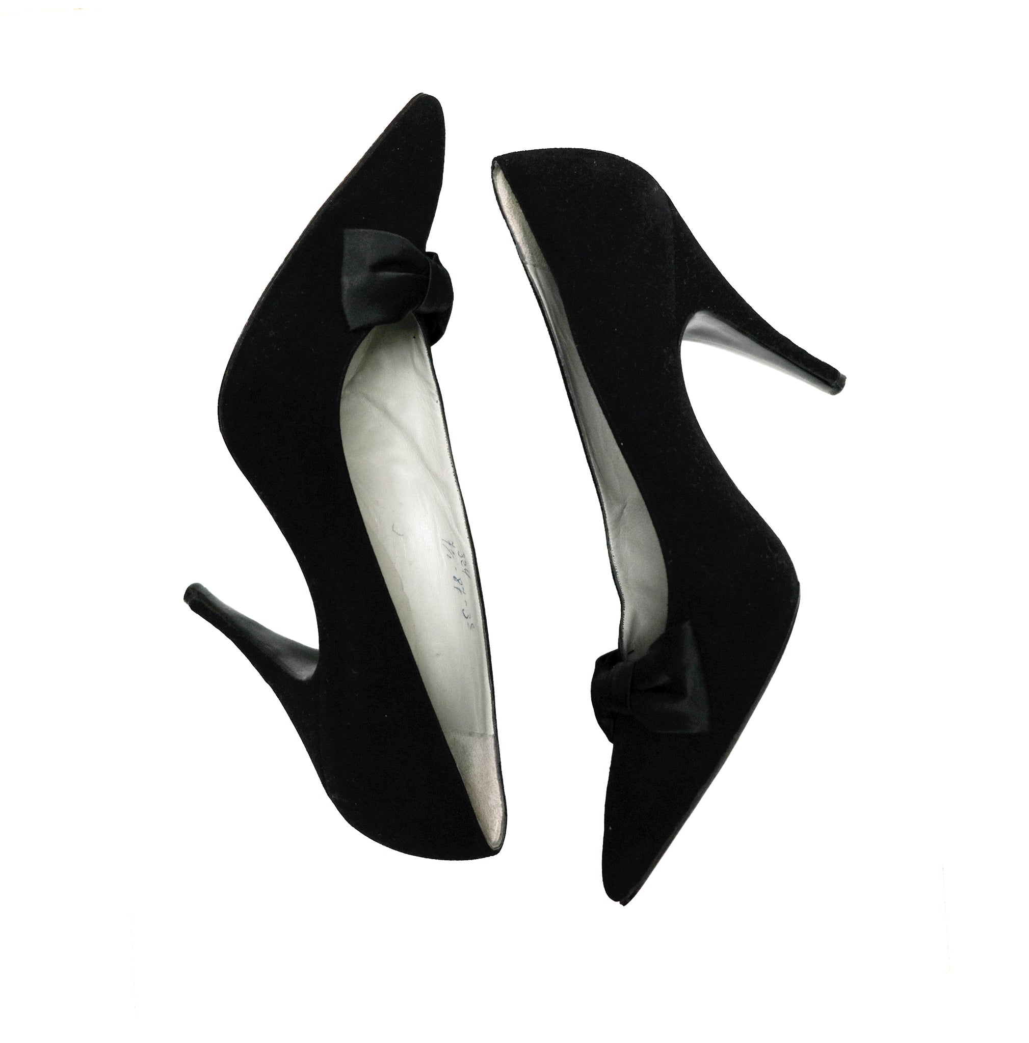 Carvil Paris Vintage Stiletto Court Shoes with Bows, UK40 – Menage ...