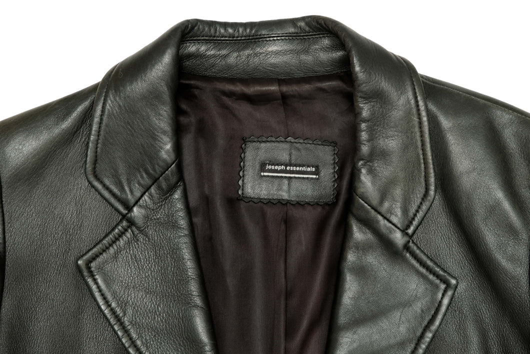 Joseph Vintage Jacket in Black Leather, S – Menage Modern Vintage