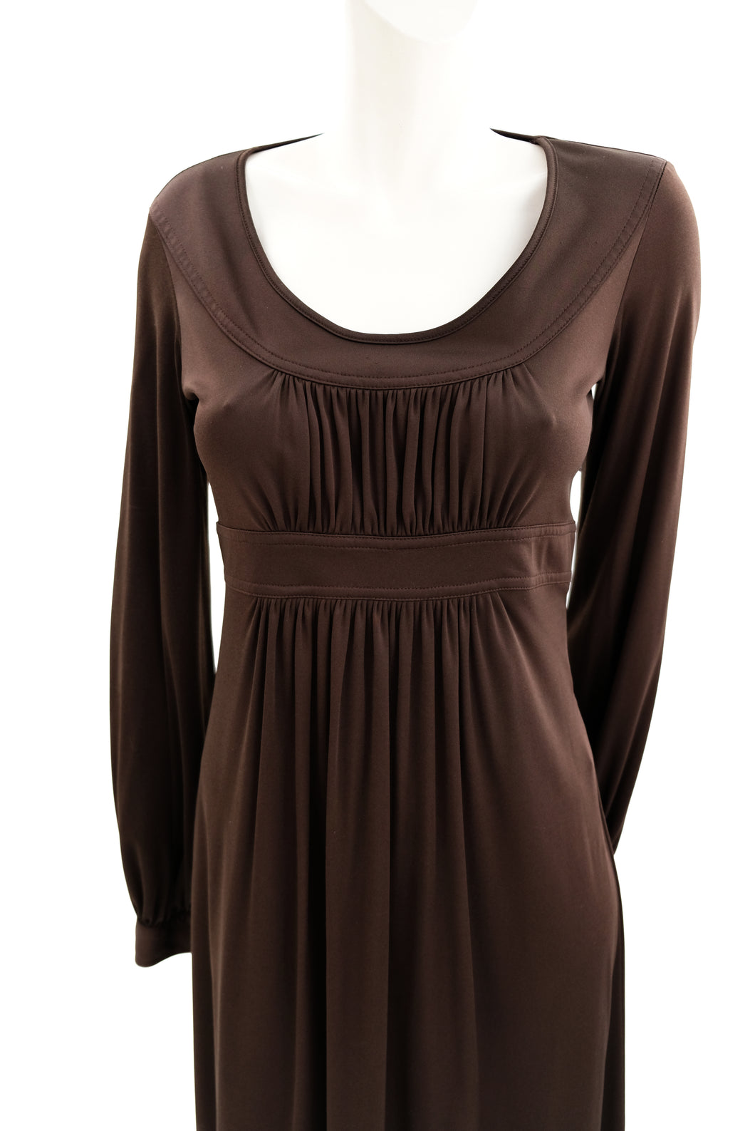 Michael Kors Brown Empire Line Dress, UK10 – Menage Modern Vintage
