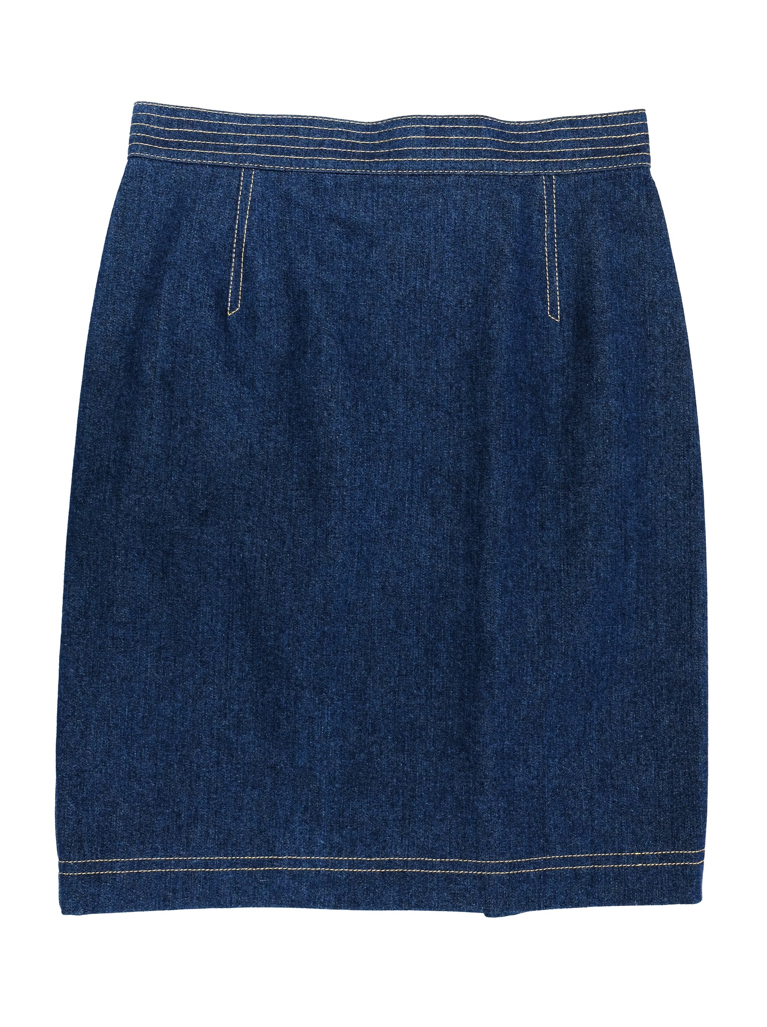 Escada Vintage Denim Skirt Suit, UK10-12 – Menage Modern Vintage