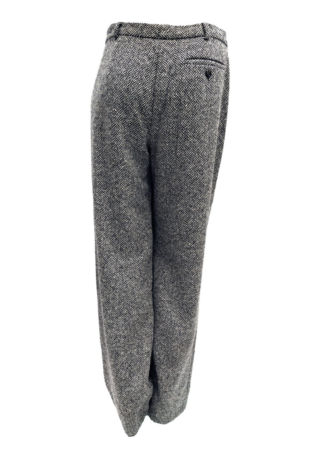 Max Mara Herringbone Trousers, UK12 – Menage Modern Vintage