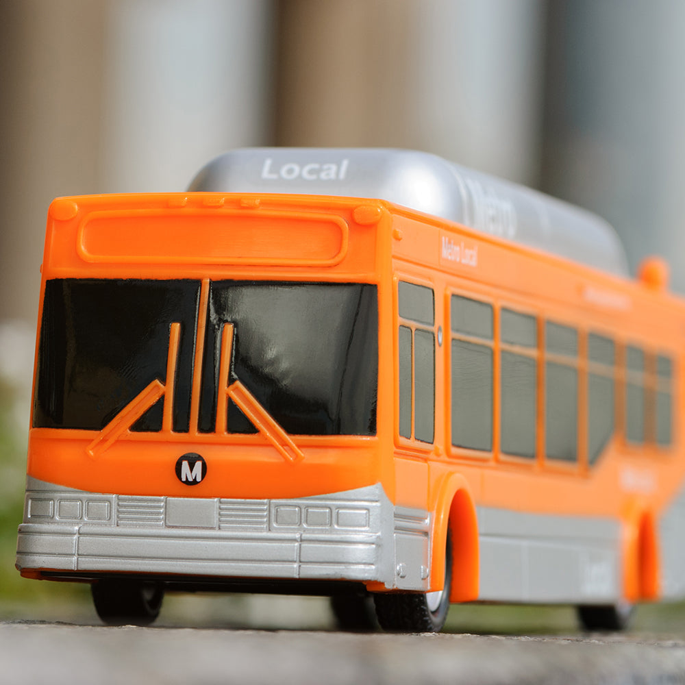 orange bus toy