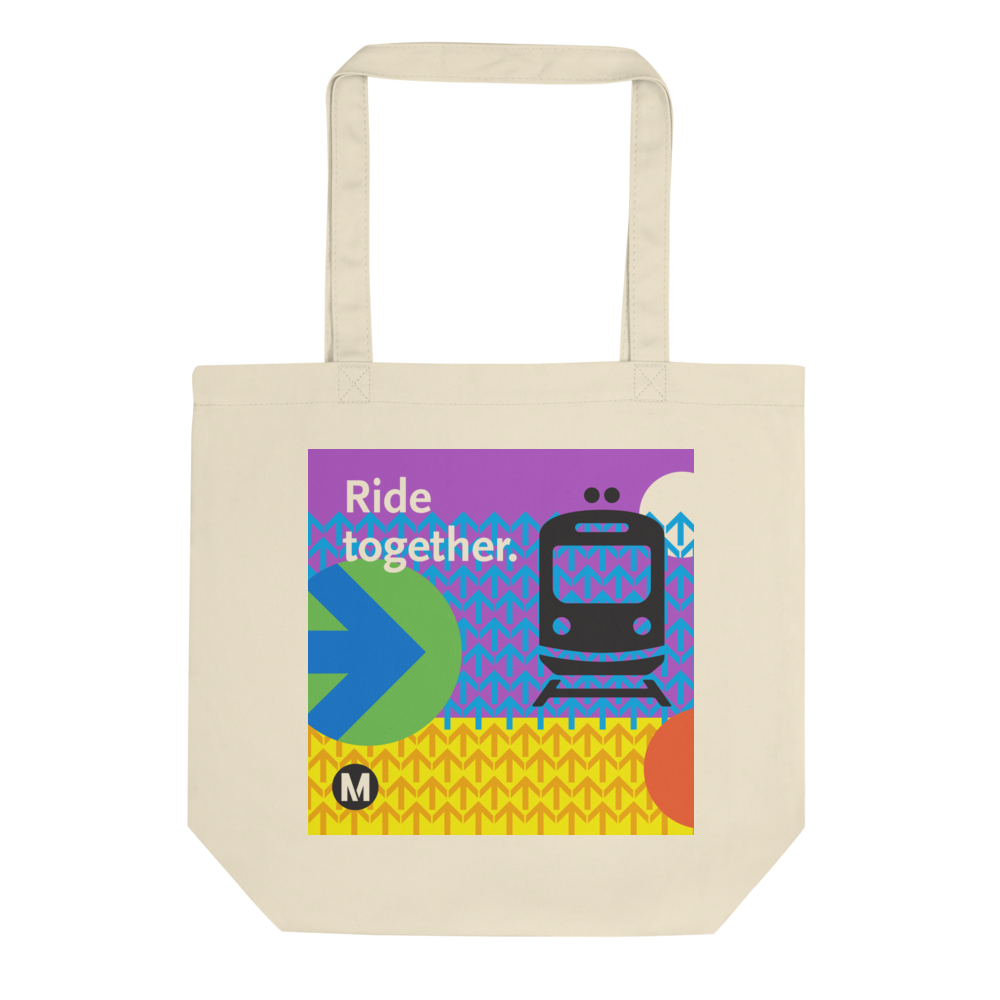 Multimodal Icon Eco Tote Bag - Metro Shop