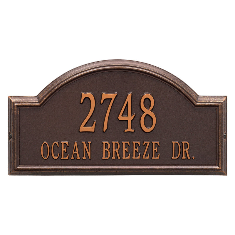 Reflective Address Sign - Address Plaque Lab