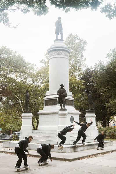 Justin Gzerchowiak backside tailslide sequence