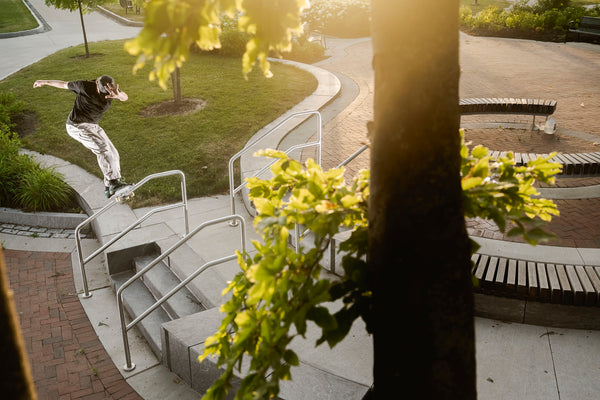 Justin Grzechowiak gap top frontside boardslide