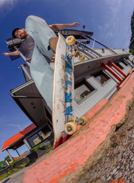 Taylor Perry Slappy Crooked Grind transfer / Photo by Mick Posey