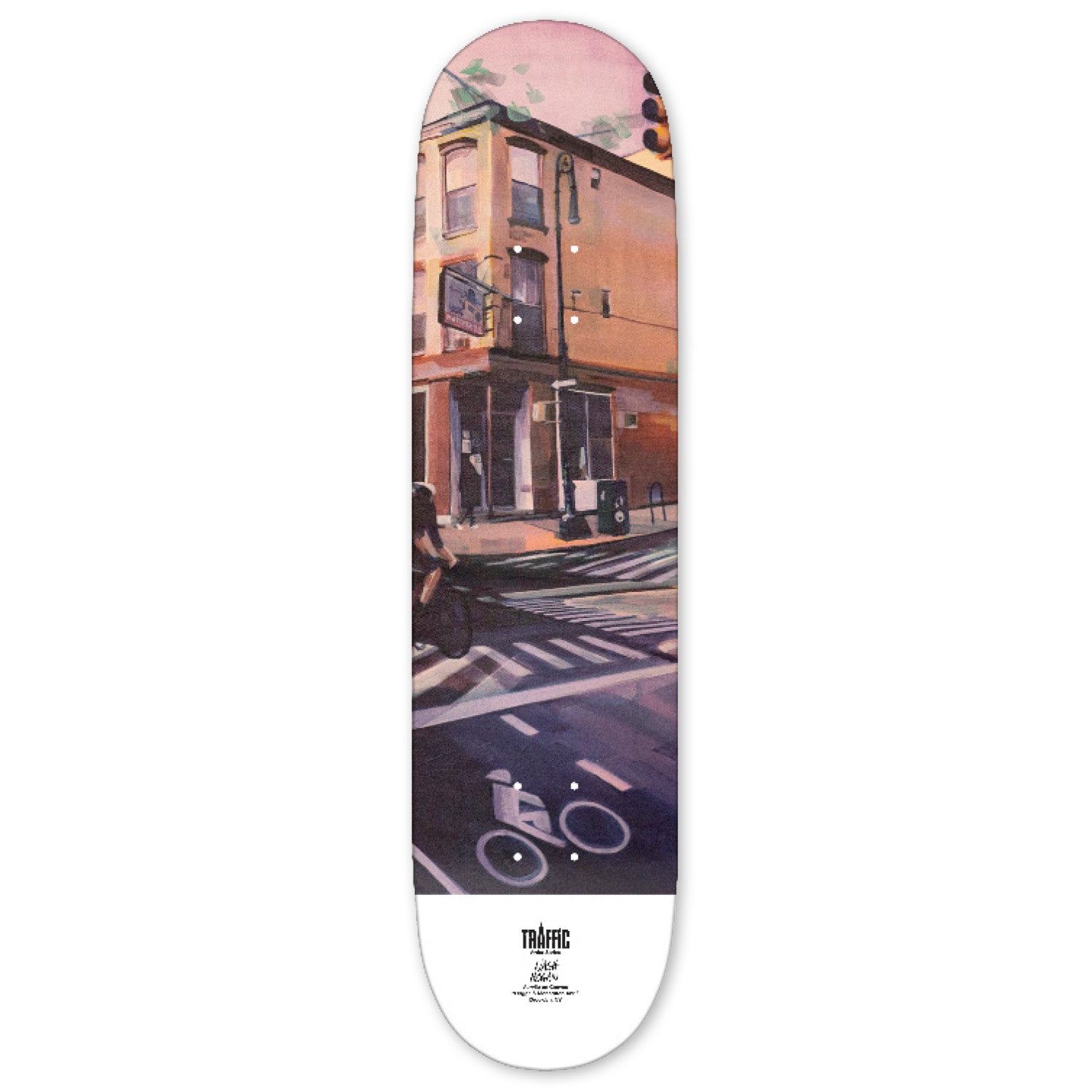 Traffic Skateboards Driggs and Manhattan Series Enid's Skateboard