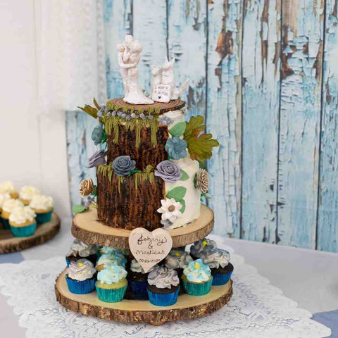 The Wood Cookie How-To Guide for DIY Rustic Decor, Wedding Cake Platte –  Preservation Solutions