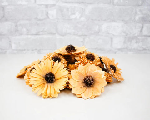 Hand-Painted Sunflowers - Sola Wood Flowers