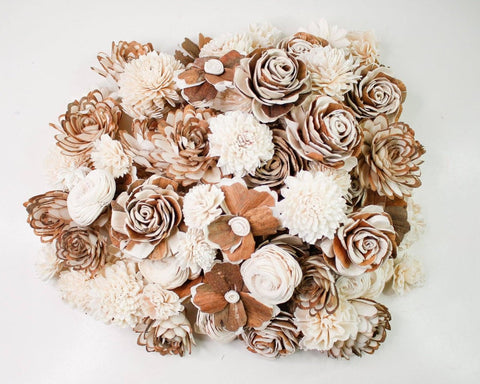 Crafting Stunning Rose Gold Artificial Flower Arrangements – Sola Wood  Flowers