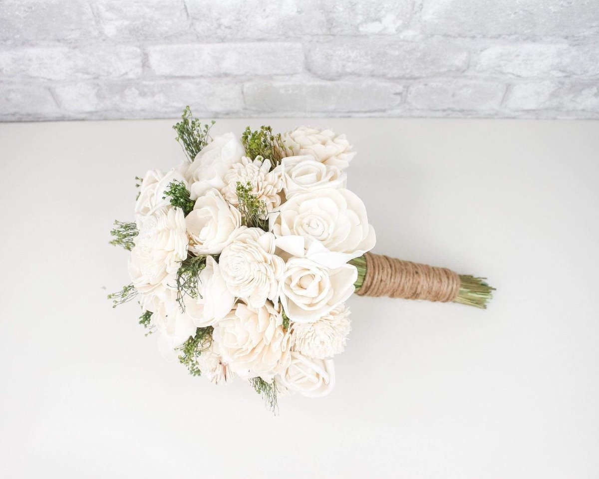 Image of Absolute Snowflake Finished Bridal Bouquet