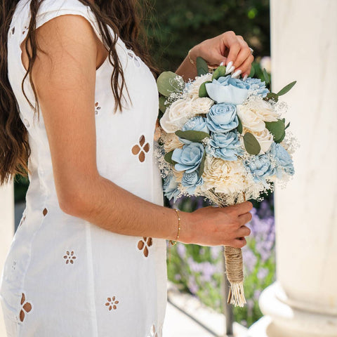 NO. 63. Baby's Breath Bouquet, Cherry Blossom