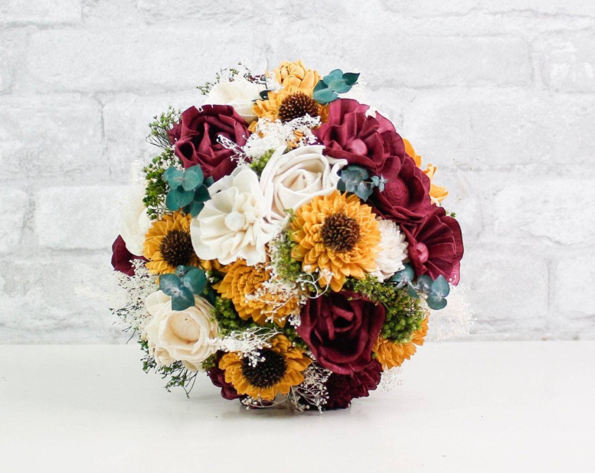 Image of Sunflower Daze Bridesmaid Bouquet Kit