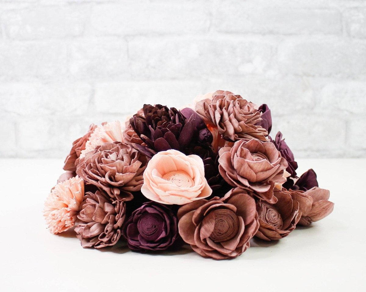 Perfect Simplicity Bridal Bouquet – Sola Wood Flowers