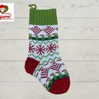 Colorful Knit Christmas Stocking - The Pure Parenting Shop