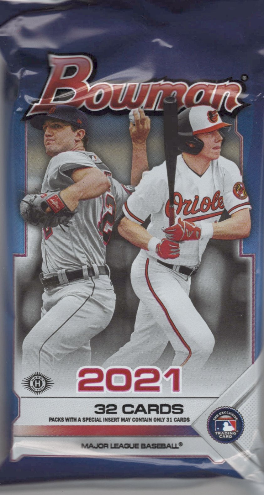 2021 Bowman Baseball JUMBO Pack (Hit Odds 1:4)