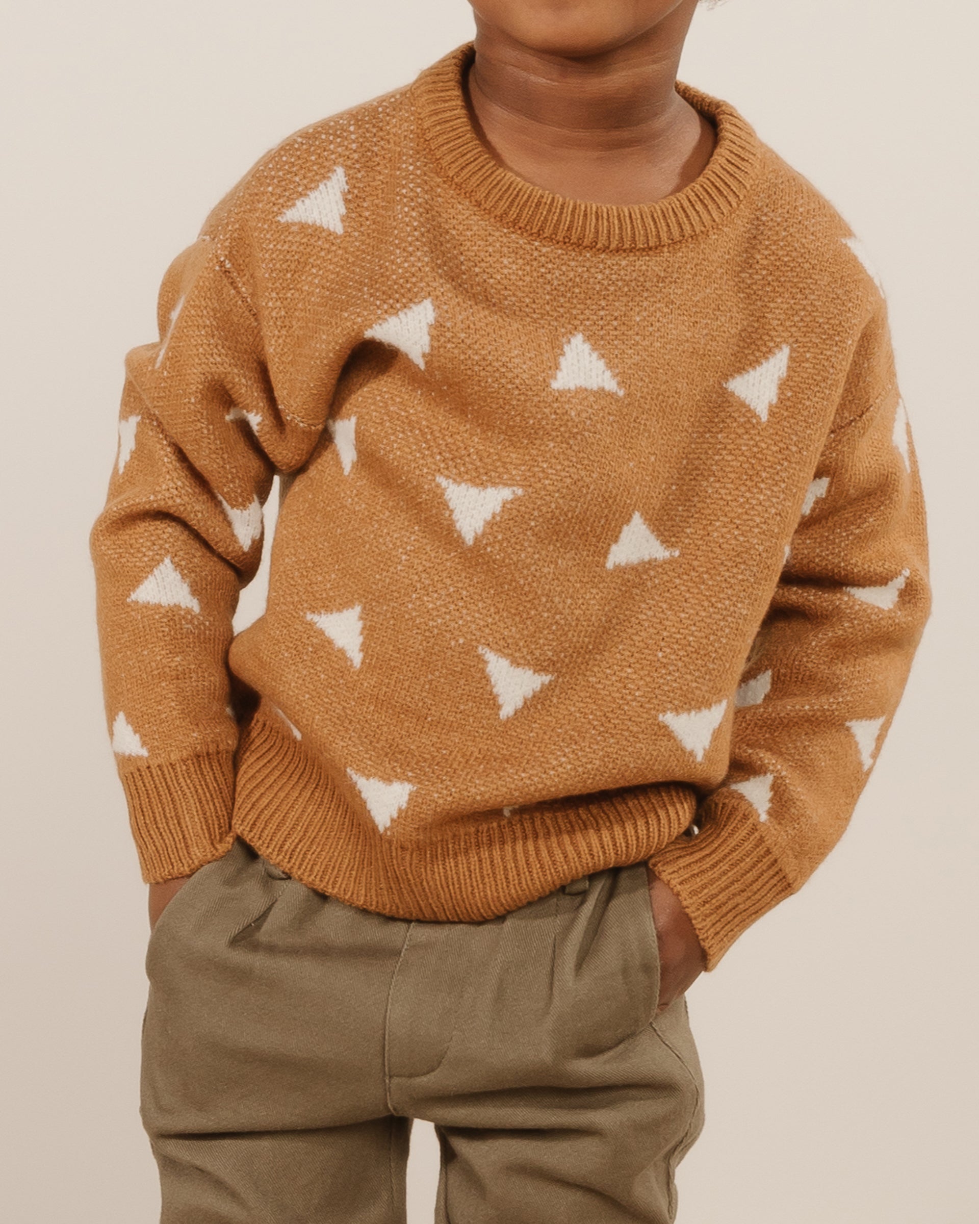 Triangles Knit Pullover