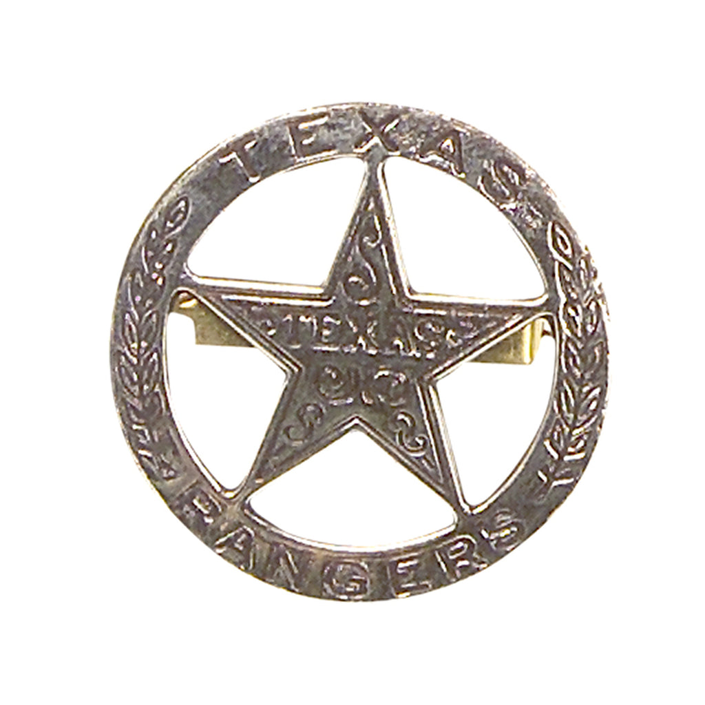 Old West Silver Texas Ranger's Badge | Gallery4Collectors.com
