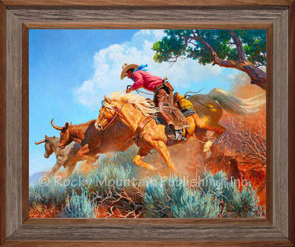 American Cowboy Framed Art by Clark Kelley Price | Gallery4Collectors.com