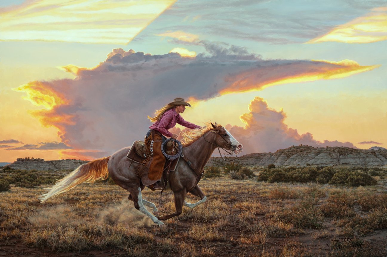 Hãy chiêm ngưỡng bộ sưu tập tranh in nghệ thuật Cowgirl độc đáo với những hình ảnh về những cô gái hiền lành, mạnh mẽ, và dũng cảm từ miền Tây hoang dã.