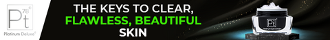 Platinum is an antioxidant, which means it is capable of fighting free radicals (harmful compounds found in the skin). This property helps to reduce inflammation that can cause redness, puffiness, and uneven skin tone in the face. Platinum is also a catalyst to the chemical reactions necessary for your skin to absorb moisture and regenerate. This helps to keep the skin plump, smooth, and reduce the appearance of fine lines and wrinkles.     Platinum is a powerful skincare ingredient on its own, but with our specialized formula adding collagen and other antioxidant ingredients, there is no more powerful skincare agent on the market that can claim the same anti-aging effects. Our products help keep your skin healthy, radiant, and resilient to damage over time.     Platinum Deluxe is redefining skincare, and we are mavericks in the industry. Our formula has helped change the lives of thousands of women around the world, and we want it to change yours next.     Click Here To Shop Platinum Deluxe     Meeting Modern Industry Standards  We never compromise on quality. All of our products are manufactured in the USA under the strict supervision of licensed professionals. This includes sourcing the highest quality ingredients and ensuring all products are shipped well before expiration so you receive the greatest value for your purchase. At Platinum Deluxe®, you’ll get what’s best for your skin.