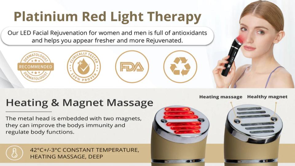 Platinum Gold Red Light Therapy