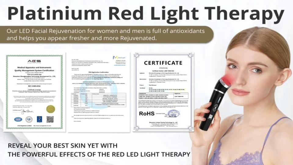 Platinum Silver Red Light Therapy