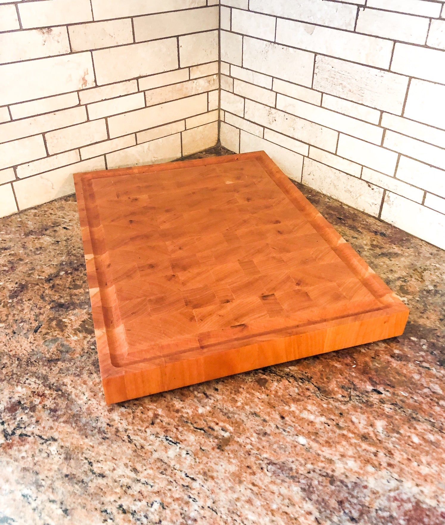 Cherry End Grain Cutting Board Sd Wood Designs