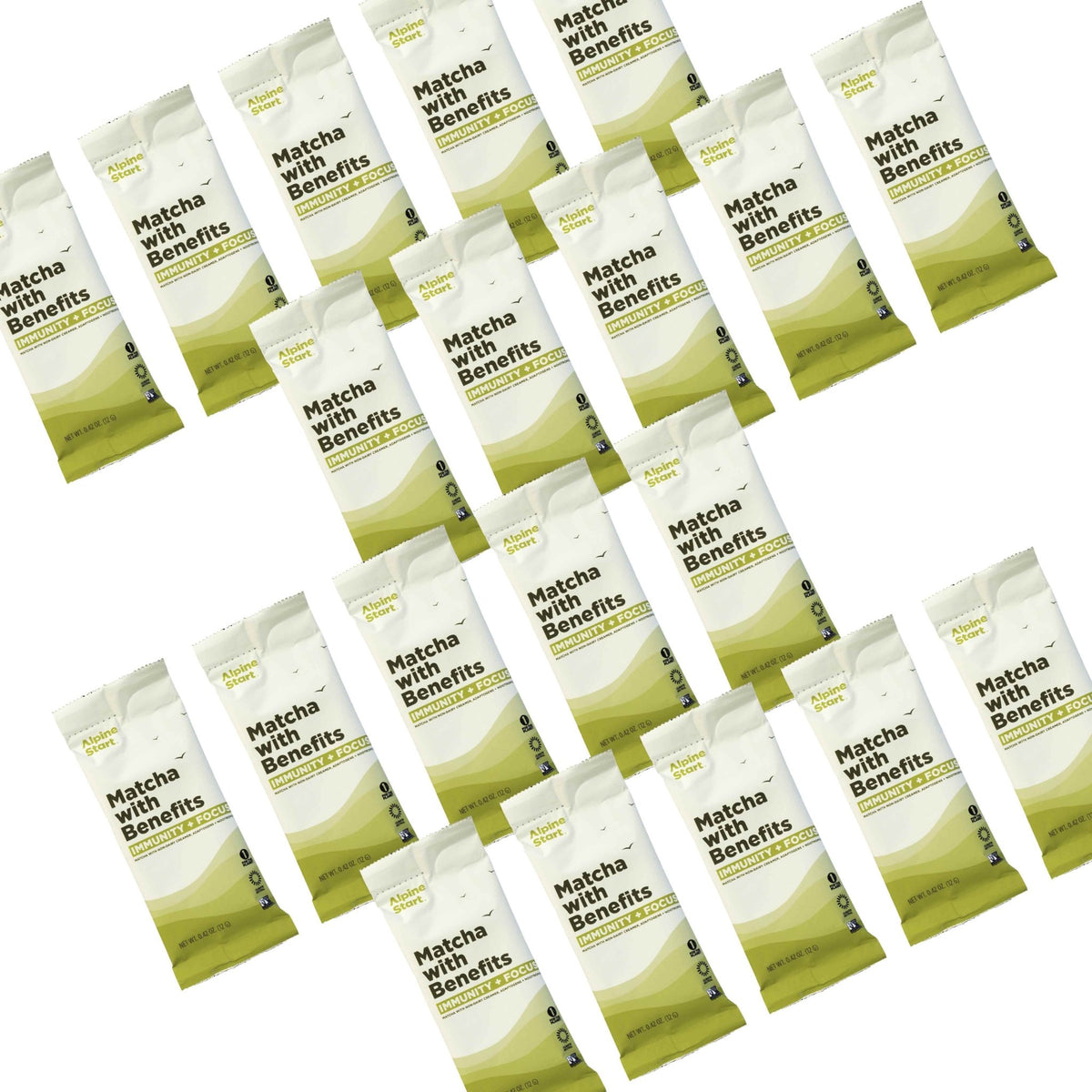 Matcha With Benefits Single Serve 20 PACK