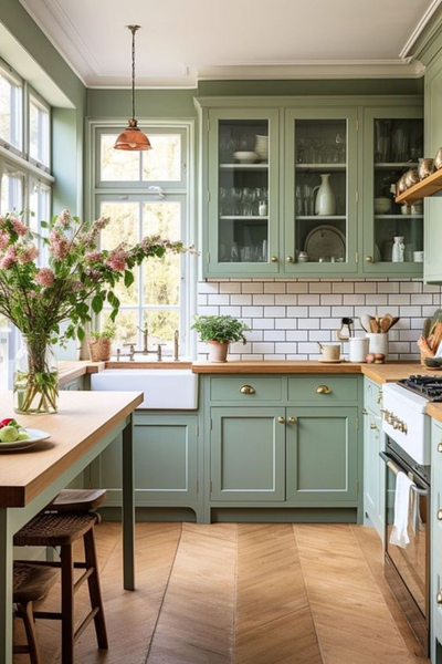 Green Kitchen Ideas