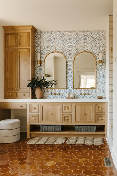 Spanish Mediterranean Bathroom Ideas