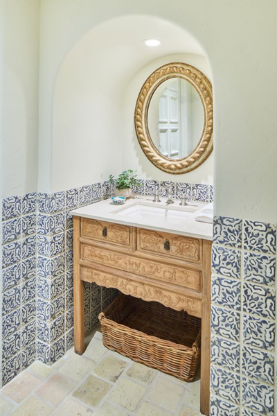 Spanish Mediterranean Bathroom Ideas